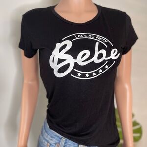 Bebe Tee- Black